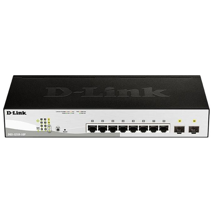D-link Switch 10 Pt 1000 Poe +2 MiniGbic
