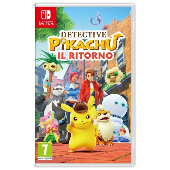 Nintendo 10011844 Detective Pikachu Il Ritorno Gioco Avventura Nintendo Switch Standard Edizione PEGI 7
