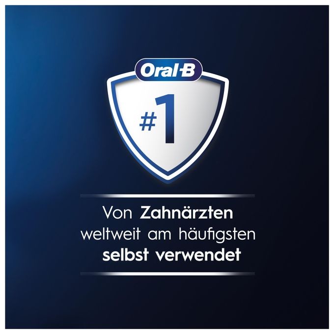 Oral-B 8700216012935 Pro 1 Spazzolino elettrico Oscillante Rotante 3 modalita' Timer 2 min Sensore pressione colore Nero