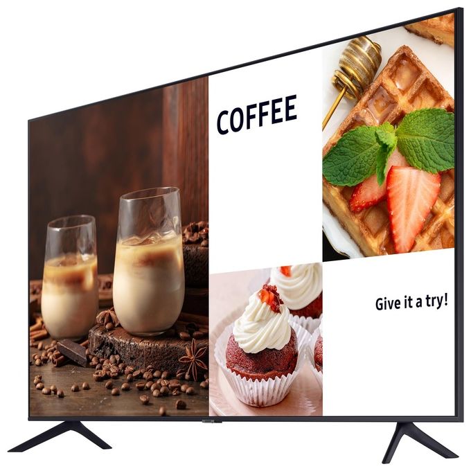 Samsung BE55C-H Display Professionale Segnaletica Digitale 55'' LED 4K Ultra HD Wi-Fi Tizen colore Nero