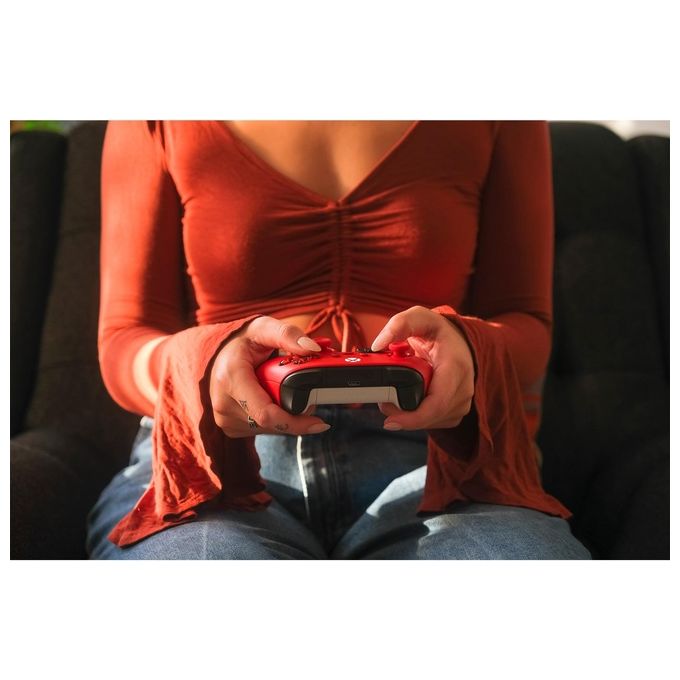 Xbox 1914 Pulse Red Controller Wireless Gamepad per Xbox Series X S Xbox One Windows 10 11 Android iOS colore Rosso