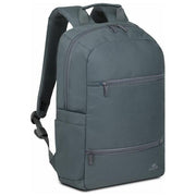 Rivacase 8265DG Collezione Ulsan Zaino per Laptop 15.6'' Poliestere Resistente all'Acqua Tasca Imbottita in Neoprene Colore Grigio Scuro
