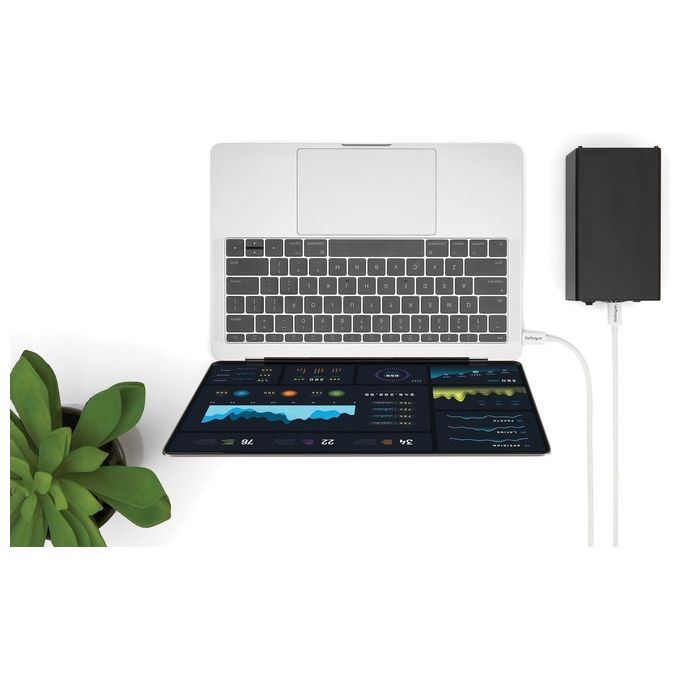StarTech TBLT3MM1MW Cavo Thunderbolt 3 20 Gbps 100W PD 4K 60Hz USB-C Bianco
