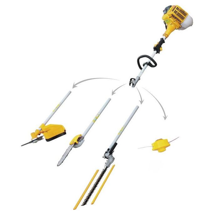 Sandrigarden SG TS-43 Tagliasiepi Combinato Multifunzione 4 in 1 42,7 cc 2 Tempi 1,3 kW Lama 40 cm