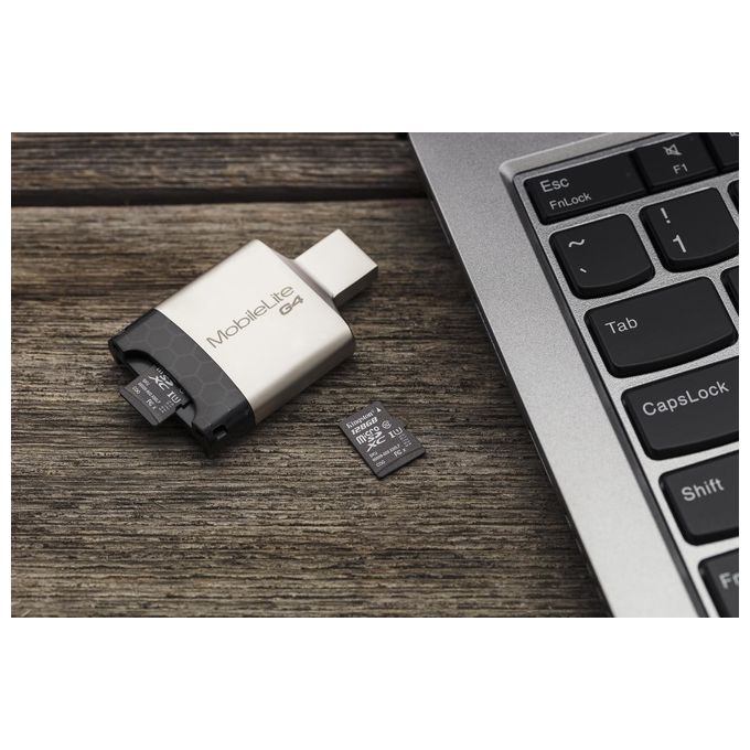 Kingston Canvas Select 32Gb MicroSD UHS-I Classe 10 con Adattatore SD