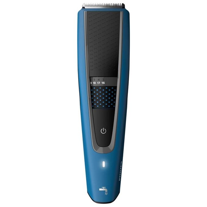 Philips HC5612-15 Serie 5000 Tagliacapelli Lavabile Lame Acciaio Inox 28 Lunghezze 75 min colore Nero Blu