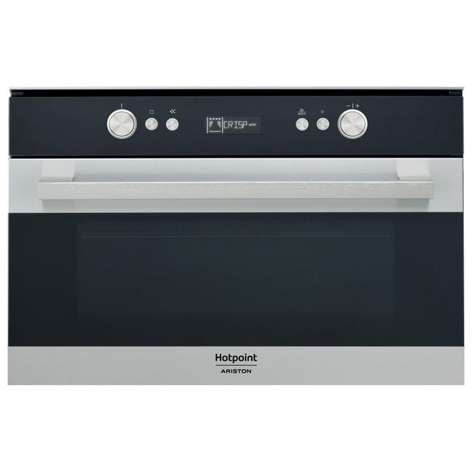 Hotpoint Ariston MD 764 IX HA Forno a Microonde Combinato da Incasso con Grill Capacita' 31 Litri Potenza 1000 W Funzione Crisp Display LED Acciaio Inox