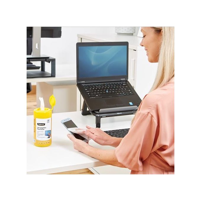 Fellowes Leonardi Cf100tubo Salviette Pulizia Schermo