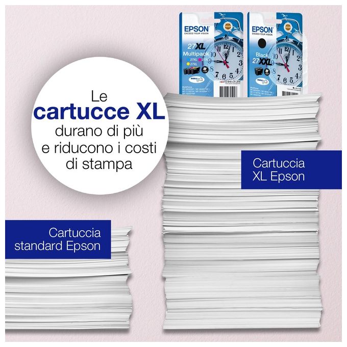 Epson Multipack Sveglia 27xl 3 cartucce Colori