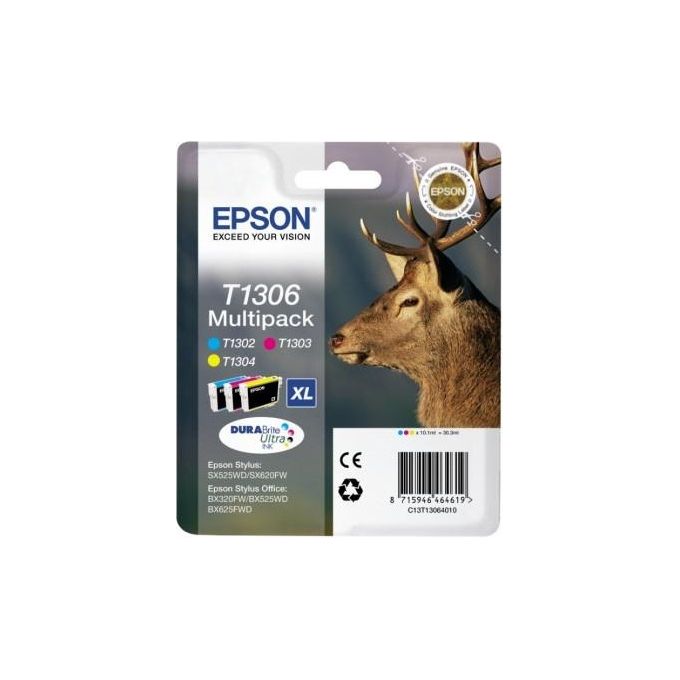 Epson Multipack T130 3cart. Cervo Tg.xl