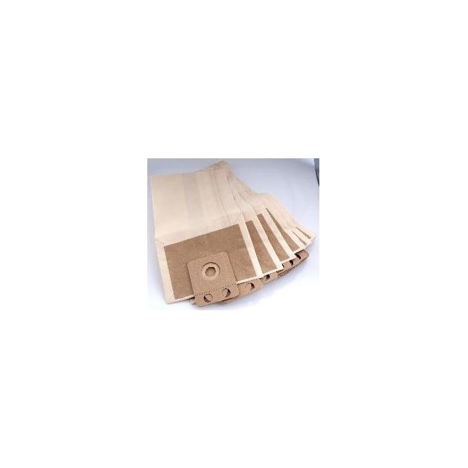 Nilfisk 140 8618 000 Sacchetto per la polvere 10 pz Capacita' 10 L compatibile con GD1010 GDS1010 HDS1010 SALTIX 10 VP100 VP300 eco colore Nero