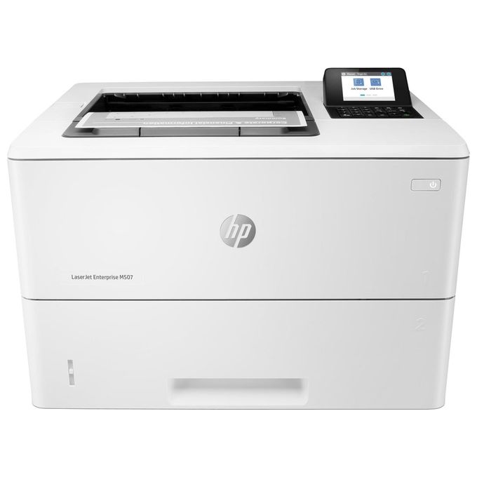 HP 1PV88A Stampante Laser A4 B-N 45 ppm Fronte Retro Automatico Wi-Fi Ethernet Display Touchscreen a Colori colore Bianco