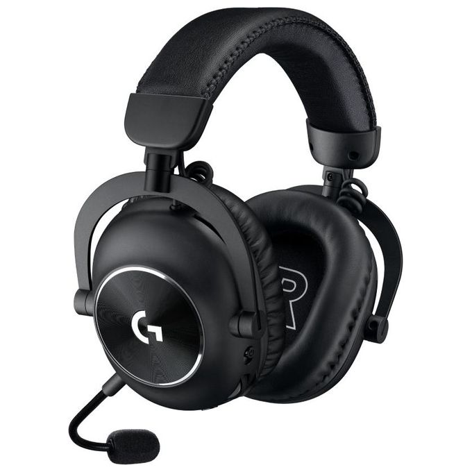 Logitech G 981-001263 PRO X 2 LIGHTSPEED Cuffie Gaming Wireless Bluetooth Driver Grafene 50h DTS 7.1 Surround colore Nero