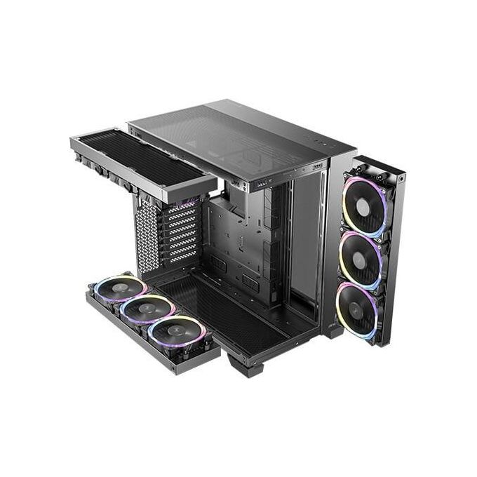 Antec C8 Case PC Full Tower E-ATX ATX mATX ITX Vetro Temperato Doppia Camera USB Type-C colore Nero