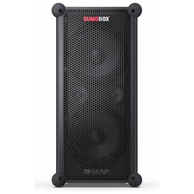 Sharp CP-LS100 SumoBox Altoparlante Portatile 120 W RMS 105 dB Bluetooth 5.0 Batteria 10 Ore colore Nero