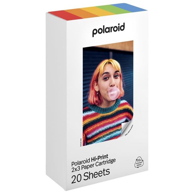 Polaroid Carta Hi·Print 2x3cm Cardridge 20 Fogli