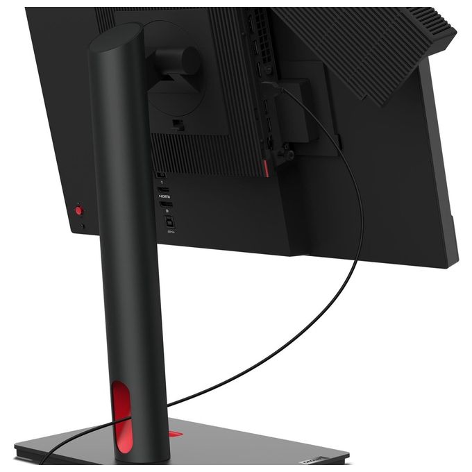 Lenovo 12N9GAT1IT ThinkCentre Tiny-In-One 22 Monitor PC Touch 21.5'' IPS Full HD Altoparlanti Webcam Integrati Hub USB 3.2 Gen 1 VESA 100x100 colore Nero
