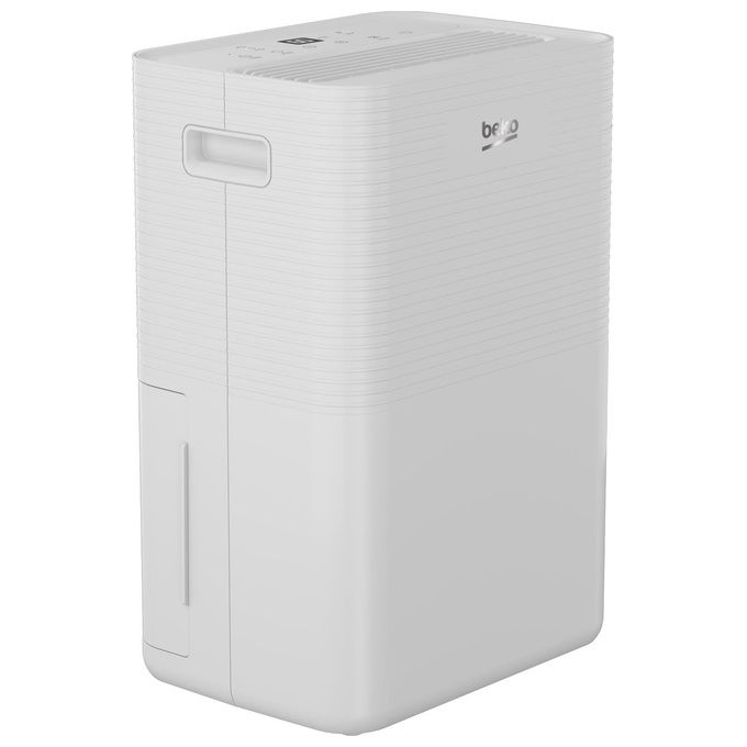 Beko BDP016 Deumidificatore 16 L-24h per ambienti fino a 30 m² Refrigerante R290 41 dB Timer 24h Pannello Touch colore Bianco