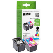 KMP 1741,4005 Cartuccia di inchiostro Compatibile con HP 62XL C2P05AE C2P07AE Resa 600 pagine nero 415 pagine colore Capacita' 12,0 ml nero 11,5 ml colore colore Nero Ciano Magenta Giallo