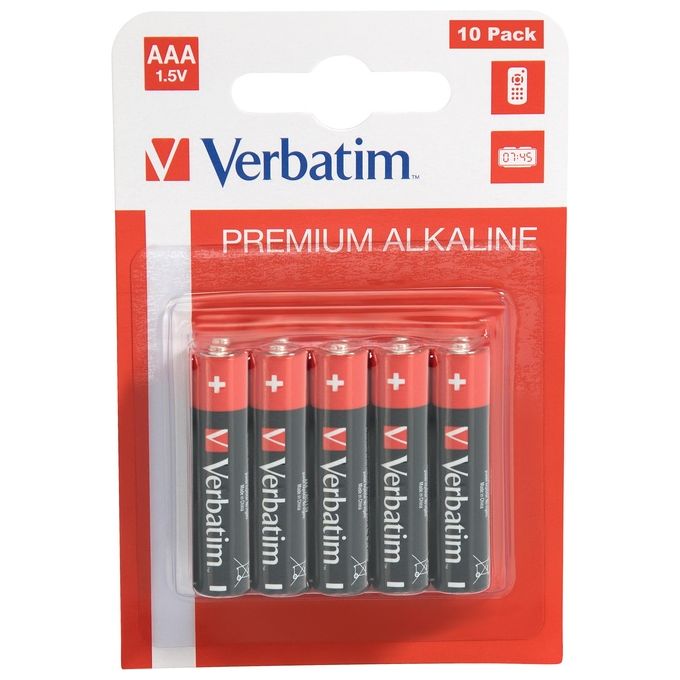 Verbatim pila Ministilo AAA Alkalina 10 pile