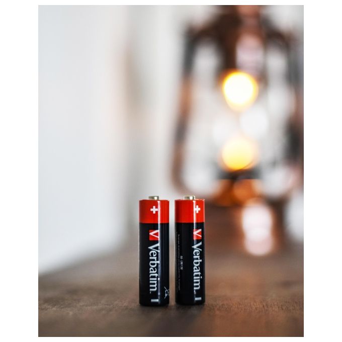 Verbatim Batterie Alcaline Stilo AA 10 Pezzi