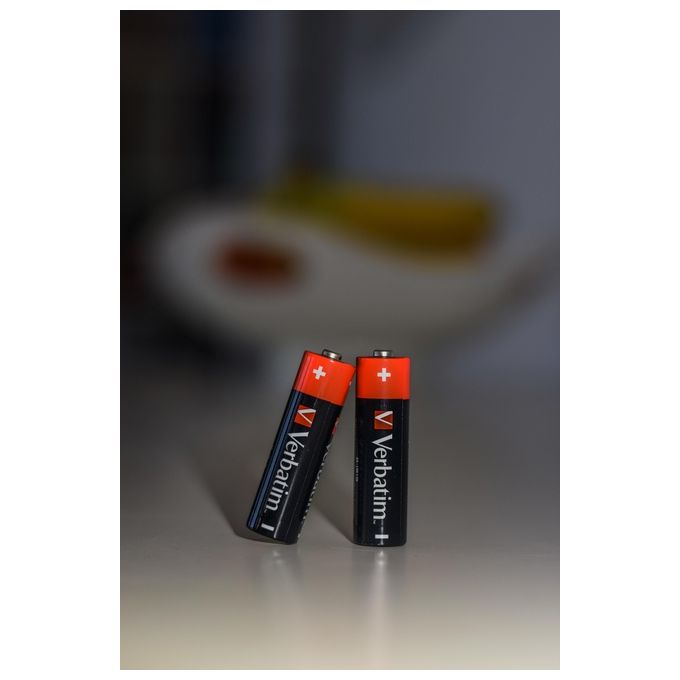 Verbatim Batterie Alcaline Stilo AA 10 Pezzi