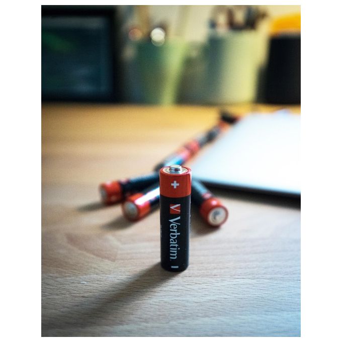 Verbatim Batterie Alcaline Stilo AA 10 Pezzi