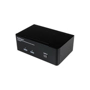 StarTech Switch KVM USB doppio DisplayPort 2 porte con audio e hub USB 2.0