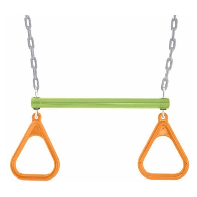 Intex 44130 Altalena Swing Set Colorata Due Seggiolini Dondolo e Trapezi 465x249x203 cm