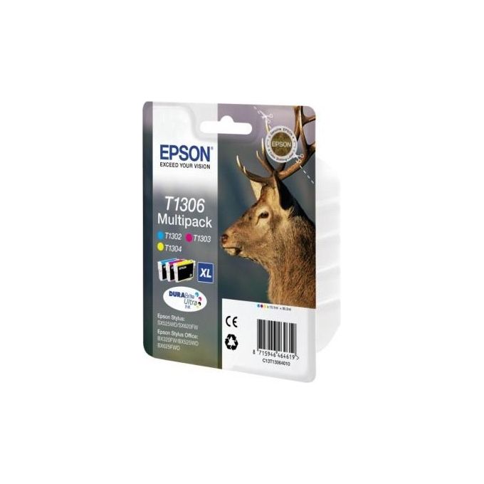 Epson Multipack T130 3cart. Cervo Tg.xl
