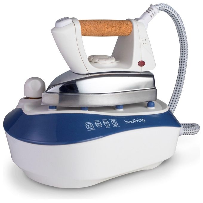 Innoliving INN-680 Ferro da Stiro con Caldaia Pressurizzata a Doppia Camera Potenza 2300W Serbatoio da 500ml