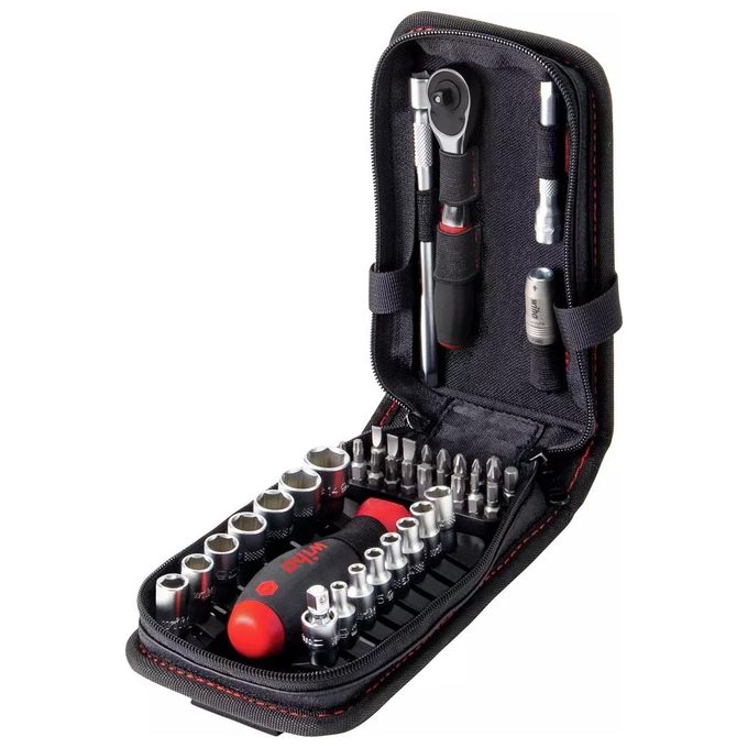 Wiha Set Chiavi a Tubo e Inserti 1-4