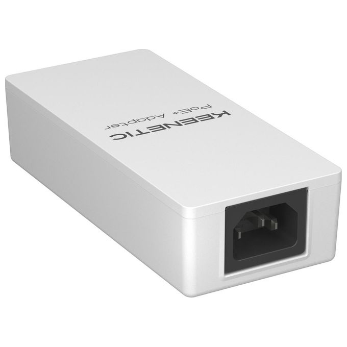 Keenetic KN-4510-01-EU Iniettore PoE+ Gigabit 30W IEEE 802.3af-at per Access Point Wi-Fi Telecamere IP Telefoni IP