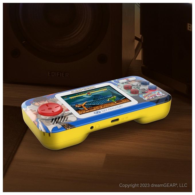 MY ARCADE DGUNL-4187 Pocket Player PRO Super Street Fighter II colore Nero