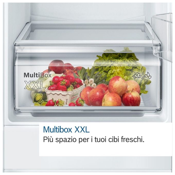 Bosch KIN86NSE0 Serie 2 Frigorifero Combinato da incasso 260 L 177 cm Classe E 35 dB No Frost colore Bianco