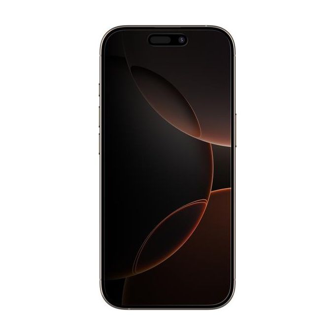 Belkin OVA169HQ ScreenForce InvisiGlass Protezione per schermo in vetro con filtro per la privacy per Apple iPhone 16 Pro spessore 0,29 mm durezza 9H antibatterico resistente agli urti e alle impronte colore Nero