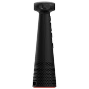 IPEVO 5-906-2-08-00 Totem 360 Telecamera per Sala Riunioni 360° 5K con AI Framing e Tracking 4 Microfoni Omnidirezionali Altoparlante 6W USB-C colore Nero