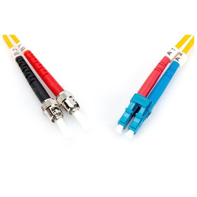 Digitus cavo fibra ottica lc st 9-125 singlemode mt 3
