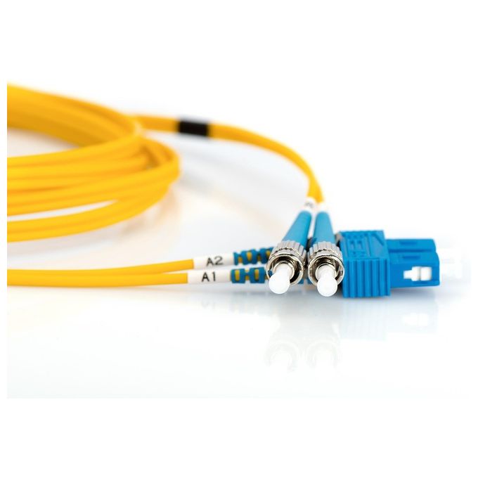 Digitus cavo fibra ottica st a sc Mono Splitmode duplex 9-125 mt.3 (al-9stsc-03i)