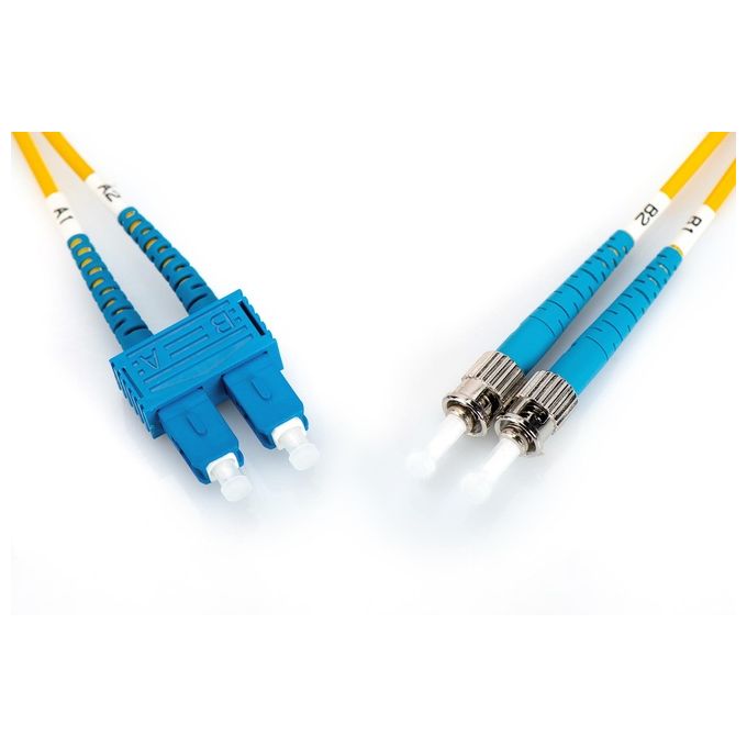 Digitus cavo fibra ottica st a sc Mono Splitmode duplex 9-125 mt.3 (al-9stsc-03i)
