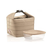Guzzini Set Borsa Termica Piccola con Contenitore Salva Freschezza 1400cc. Argilla