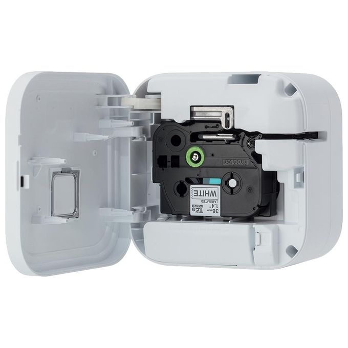Brother PT-P910BT P-touch Cube Pro Etichettatrice Termotrasferimento 360x360 DPI Bluetooth USB-C TZe colore Bianco
