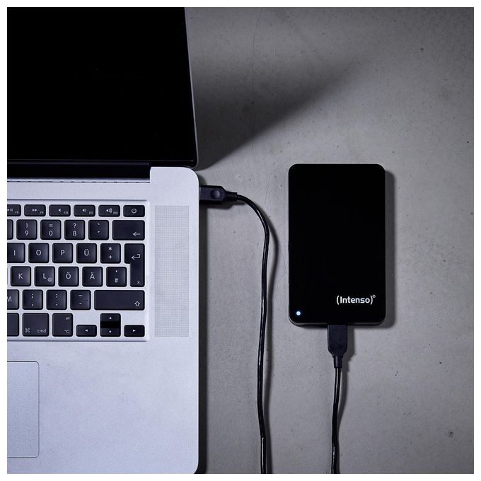 Intenso Hd Usb3.0 2,5'' 1000gb memory Case Nero
