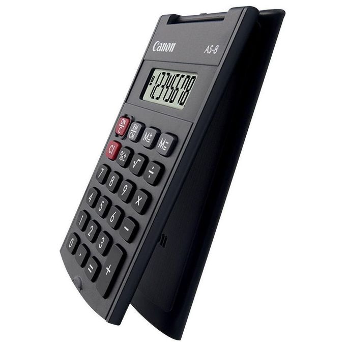 Canon AS-8 Hb Calcolatrice LCD Compatta con Funzioni Avanzate per Ufficio