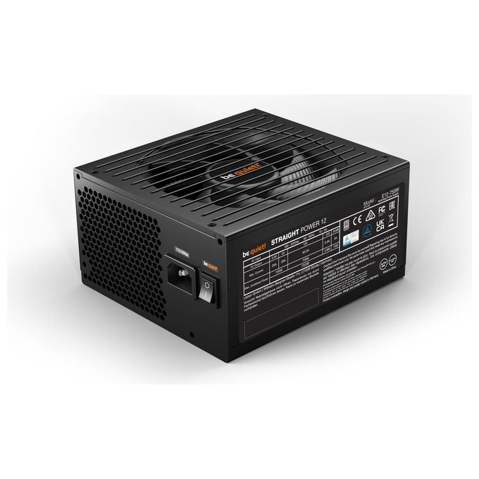 Be quiet! BN336 Straight Power 12 Alimentatore 750 W 80 PLUS Platinum ATX 3.0 13,5 cm colore Nero