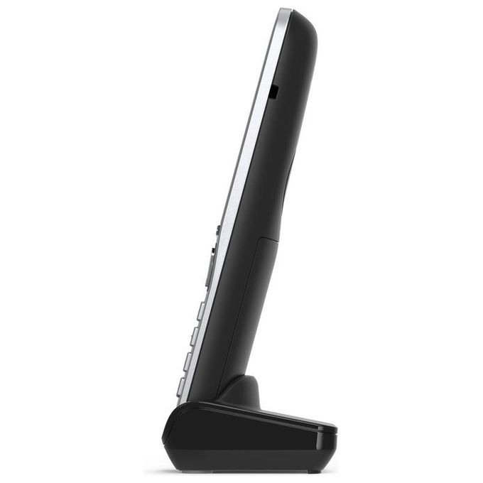 Gigaset COMFORT 500A TRIO Telefono Cordless DECT GAP Segreteria Telefonica Vivavoce Rubrica 200 voci Display 2.2'' colore Nero Argento