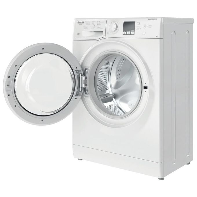 Hotpoint RSSF 624 W IT N - Lavatrice Slim a carica frontale 6 kg, 1200 giri-min, Classe C, profondita' 43 cm, colore Bianco