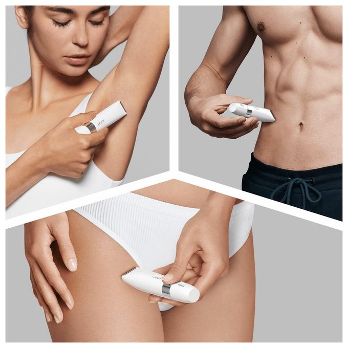 Braun BS1000 Mini Rifinitore Elettrico Corpo Wet Dry Unisex 1 testina colore Bianco