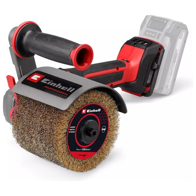 Einhell 4468000 TP-BR 18-32 Li BL Solo Levigatrice a Spazzola Motore Brushless 18 V Velocita' Regolabile Impugnatura Softgrip colore Nero