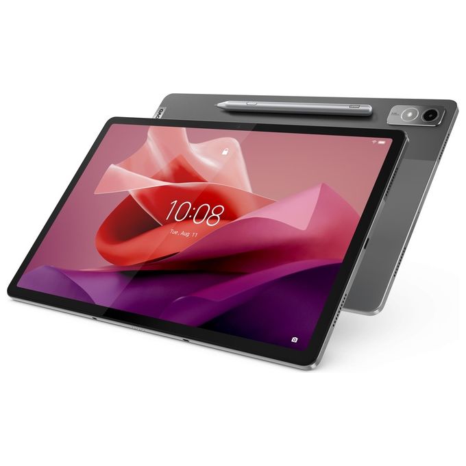 Lenovo ZACH0204SE Tab P12 Tablet Android 12.7'' Display 3K 8 GB RAM 256 GB WiFi 6 MediaTek Dimensity 7050 Pennino incluso colore Grigio
